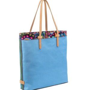 Consuela Slim Tote - Celeste